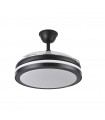 Ventilador Esparta DC 59W 6980Lm 3 Aspas Negro CCT