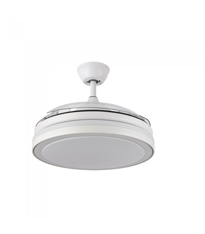 Ventilador Esparta DC 59W 6980Lm 3 Aspas Blanco CCT