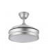 Ventilador Esparta XS DC 59W 6980Lm 3 Aspas Plata CCT