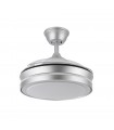 Ventilador Esparta XS DC 59W 6980Lm 3 Aspas Plata CCT