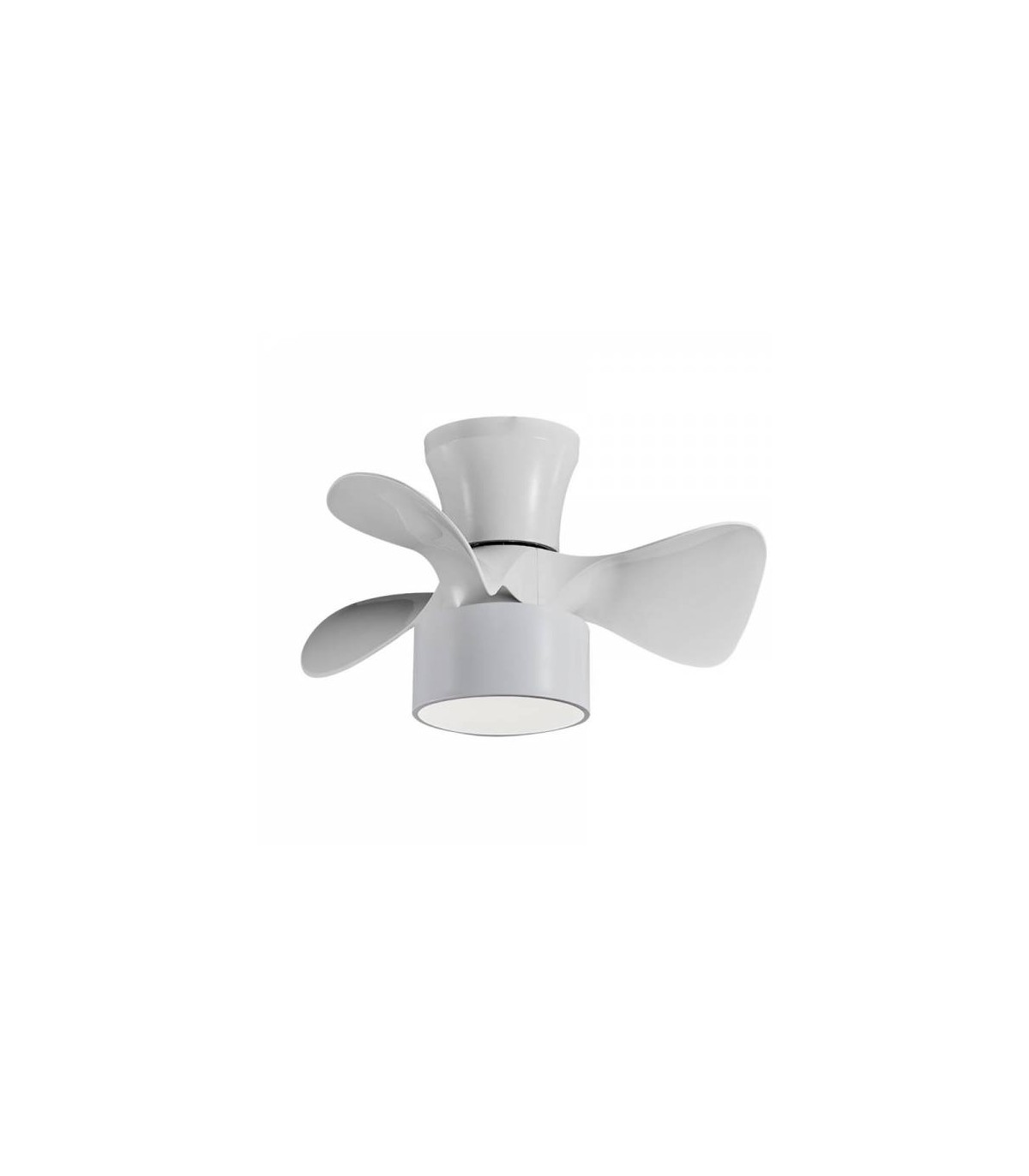 Ventilador Fly APP DC 20W 2400Lm 3 Aspas Blanco CCT