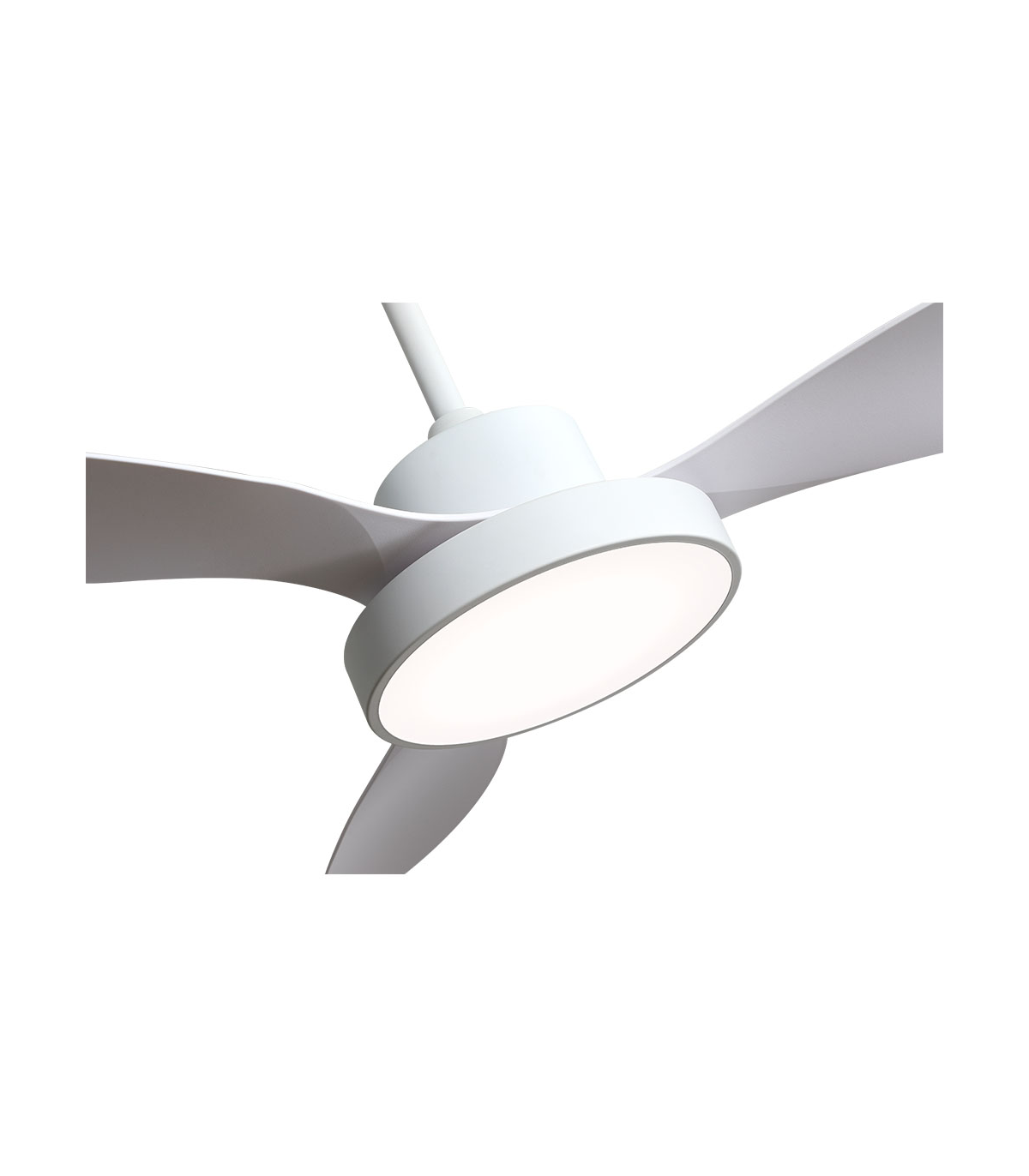 Ventilador Led Hayate DC 48W 4080Lm 3 Aspas Blanco CCT
