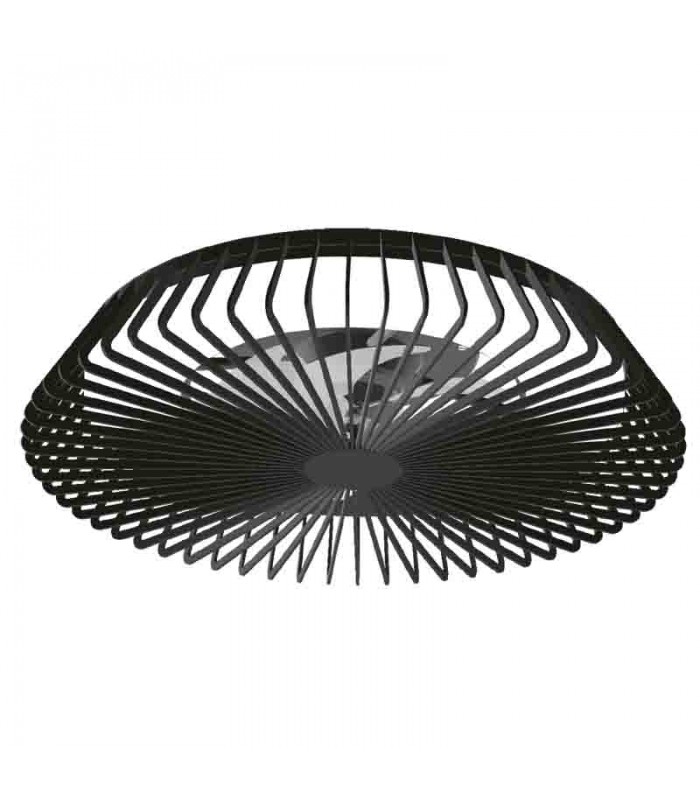 Ventilador de Techo Himalaya APP DC 70W 7700Lm Negro CCT