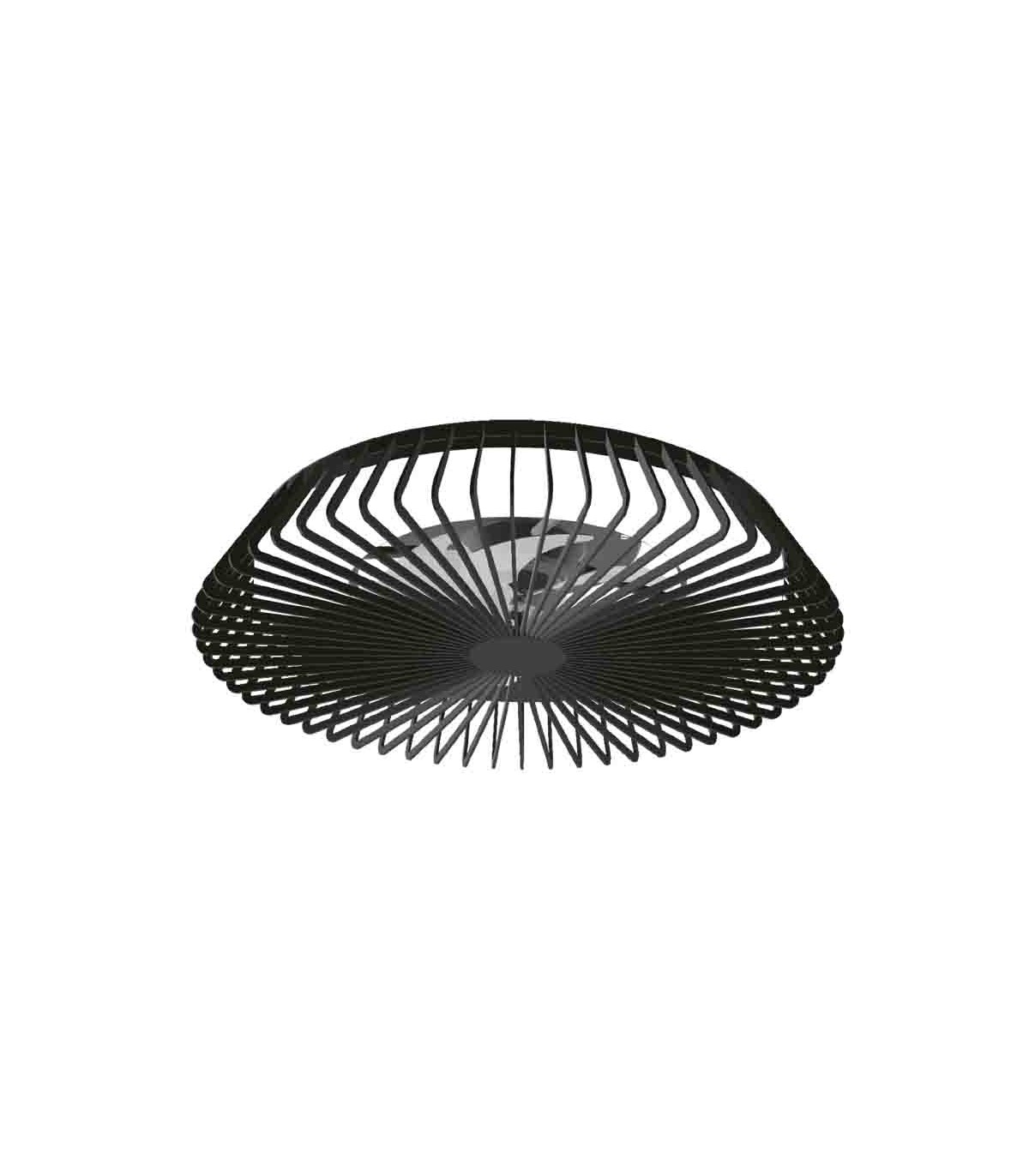 Ventilador de Techo Himalaya APP DC 70W 7700Lm Negro CCT