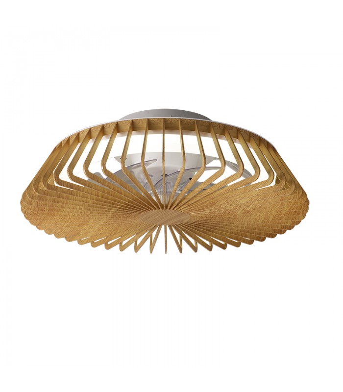 Ventilador de Techo Himalaya Mini DC 70W 7700Lm Madera CCT