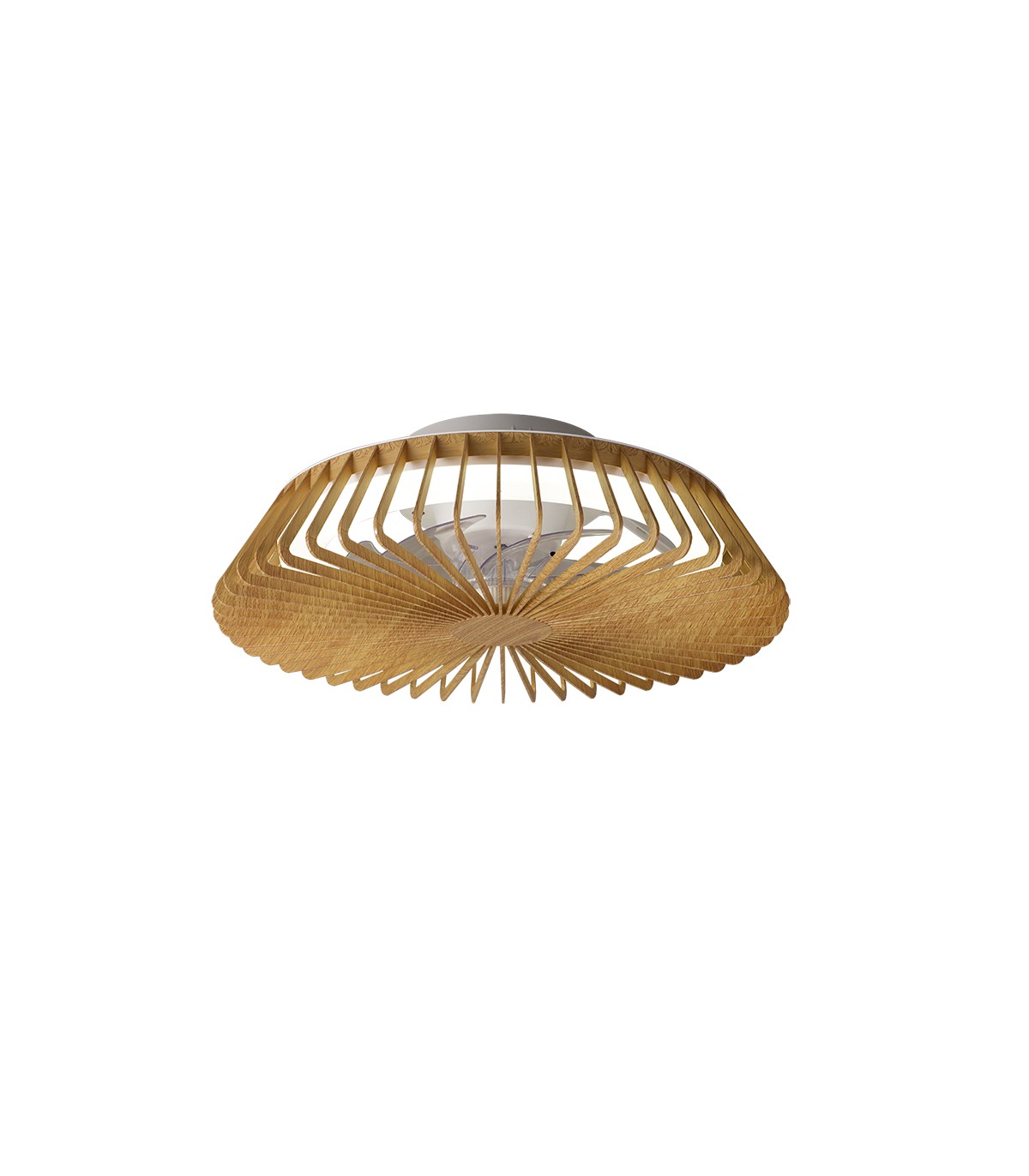 Ventilador de Techo Himalaya Mini DC 70W 7700Lm Madera CCT