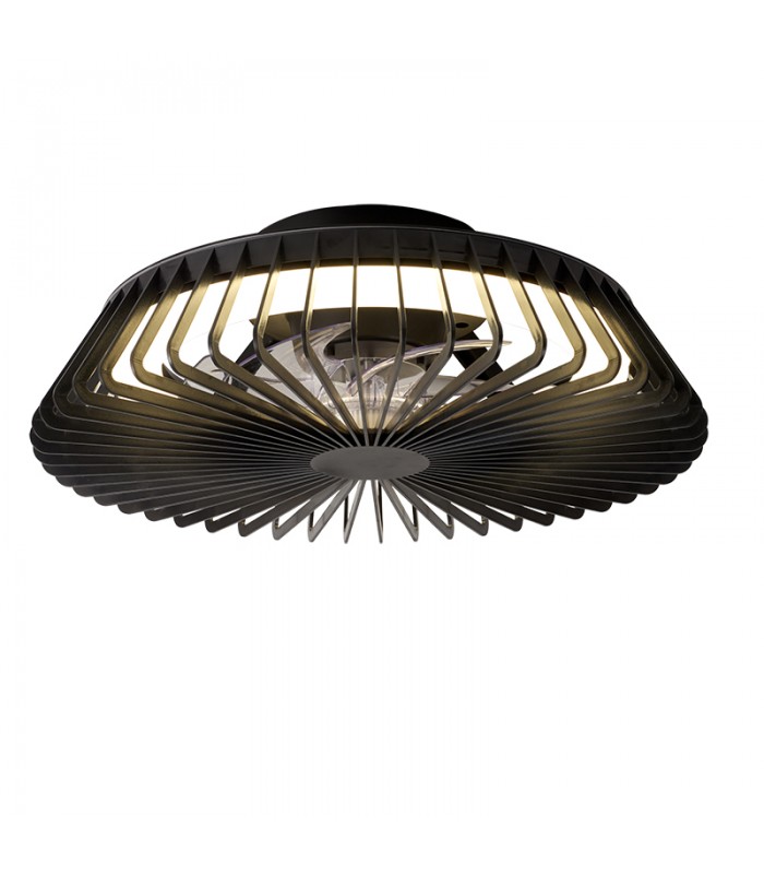 Ventilador de Techo Himalaya Mini DC 70W 7700Lm Negro CCT
