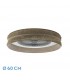Ventilador Kala AC Saco 72W 8000Lm 5 Aspas CCT