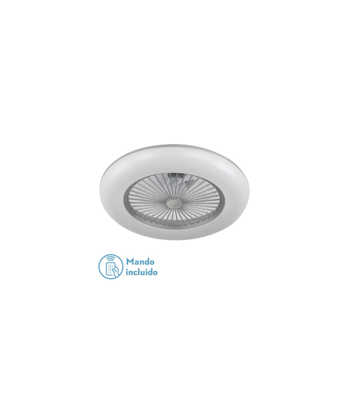 Ventilador Kala AC Saco 72W 8000Lm 5 Aspas CCT
