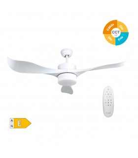 Ventilador Kota Blanco DC 15W 1534Lm 3 Aspas CCT