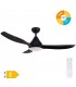 Ventilador Luma Negro DC 15W 1534Lm 3 Aspas CCT