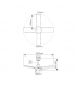 Ventilador Luma Negro DC 15W 1534Lm 3 Aspas CCT
