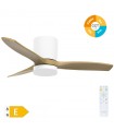 Ventilador Matipa Blanco DC 15W 1534Lm 3 Aspas Haya CCT