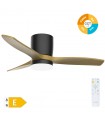 Ventilador Matipa Negro DC 15W 1534Lm 3 Aspas Haya CCT