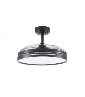 Ventilador Micenas Negro DC 72W 7200Lm 3 Aspas CCT