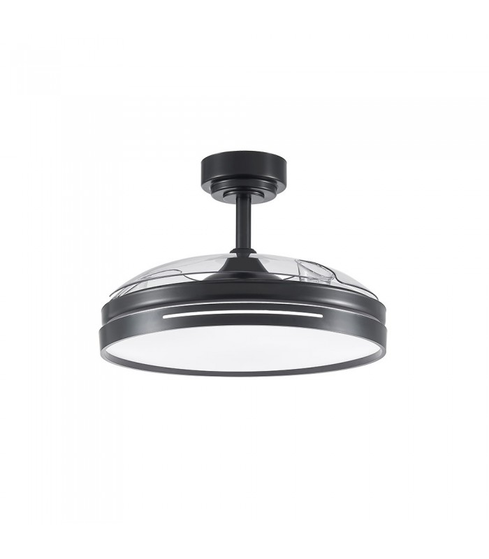 Ventilador Micenas Negro DC 72W 7200Lm 3 Aspas CCT