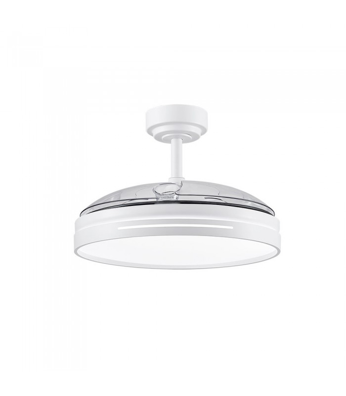 Ventilador Micenas Blanco DC 72W 7200Lm 3 Aspas CCT