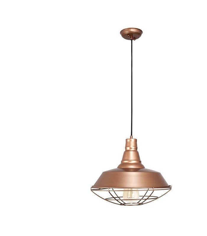 Lámpara Colgante Finisterre Cobre 1XE27 REGX36D