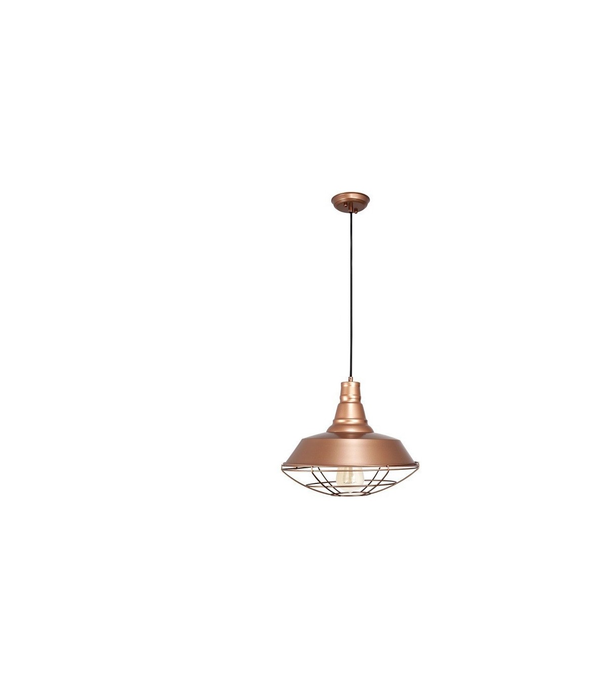 Lámpara Colgante Finisterre Cobre 1XE27 REGX36D