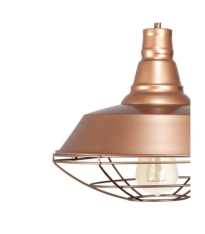 Lámpara Colgante Finisterre Cobre 1XE27 REGX36D
