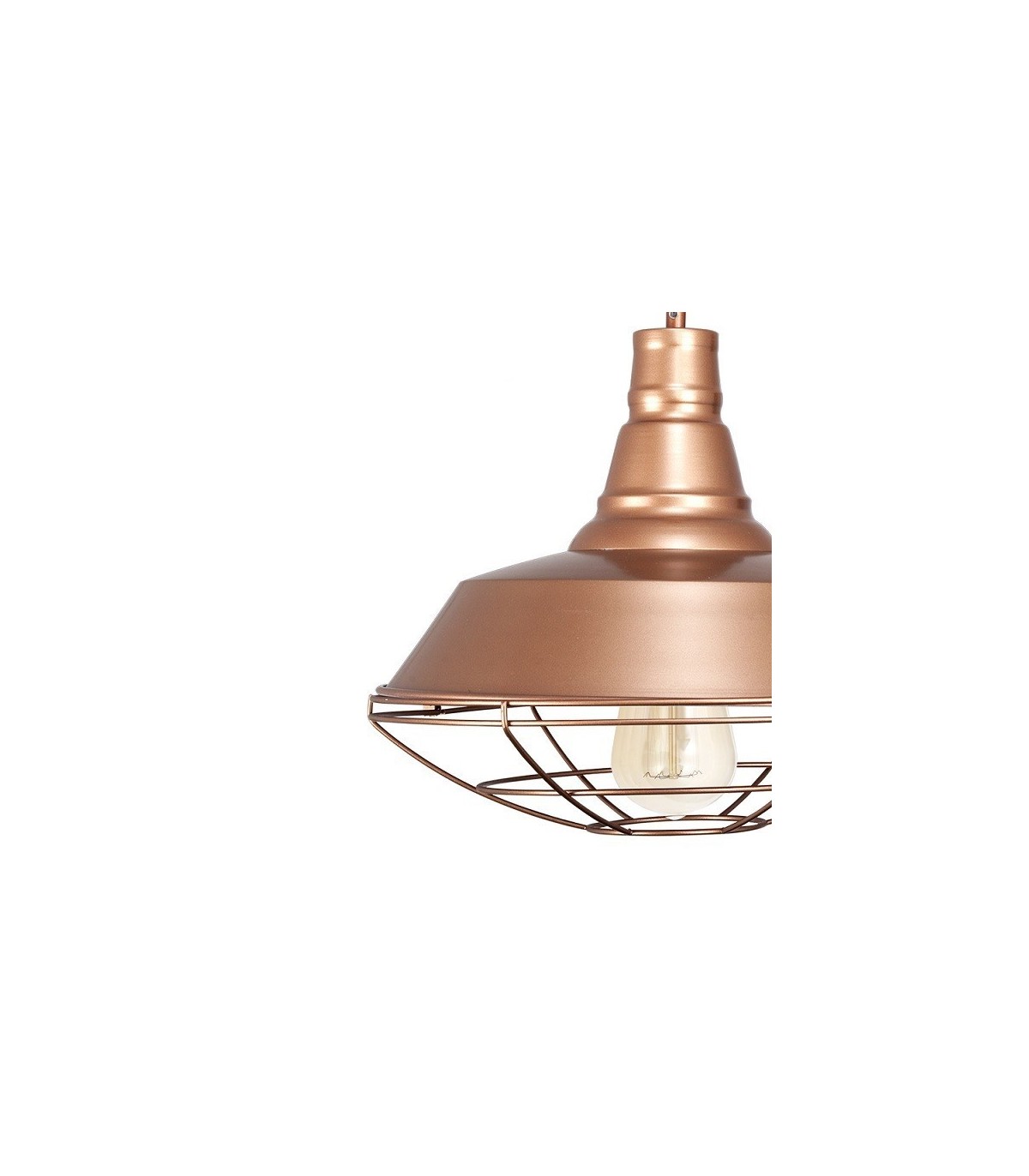 Lámpara Colgante Finisterre Cobre 1XE27 REGX36D
