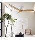 Ventilador Mucari Blanco DC 3 Aspas Haya Sin Luz 132D