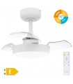 Ventilador Nacala Blanco DC 24W 32948Lm 3 Aspas CCT