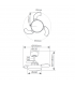 Ventilador Nacala Blanco DC 24W 32948Lm 3 Aspas CCT