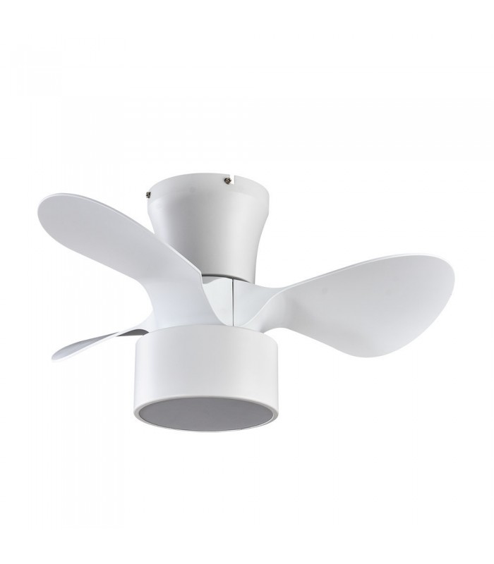 Ventilador Natasha 70D Cañizo-Blanco DC 24W 2390Lm 3 Aspas CCT