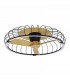 Ventilador Nature Negro/Haya APP DC 75W 9750Lm 3 Aspas CCT