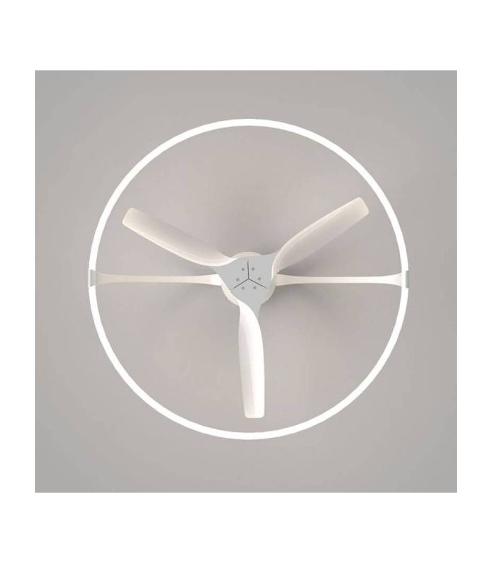 Ventilador Nepal Blanco APP DC 75W 10000Lm 3 Aspas CCT