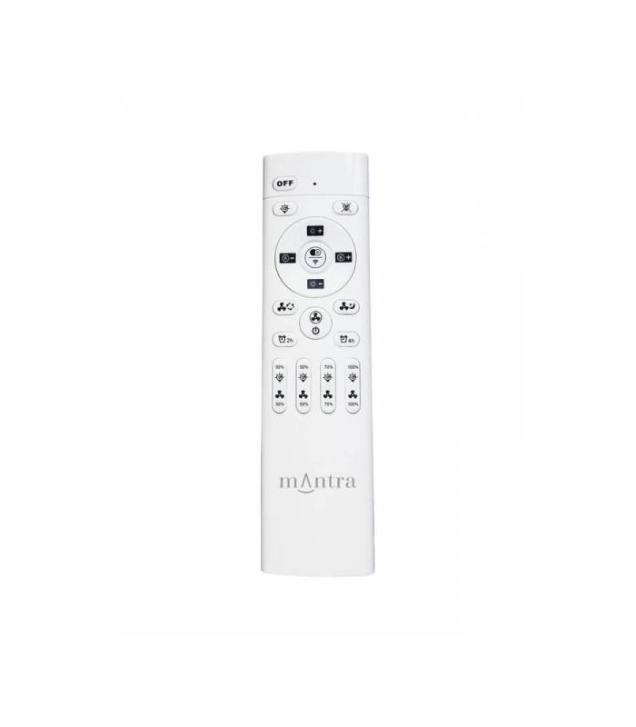 Ventilador Nepal Blanco APP DC 75W 10000Lm 3 Aspas CCT