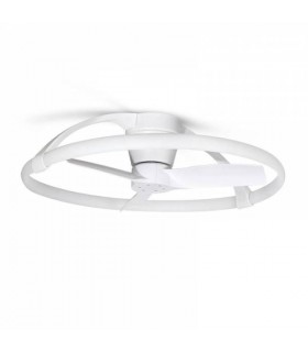 Ventilador Nepal Blanco APP DC 75W 10000Lm 3 Aspas CCT