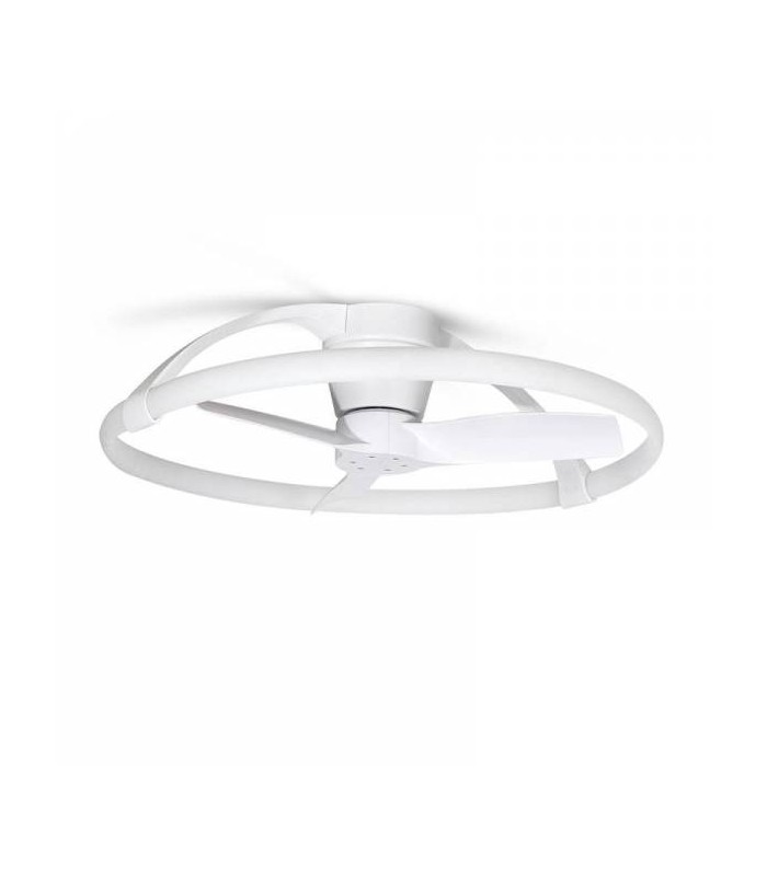 Ventilador Nepal Blanco APP DC 75W 10000Lm 3 Aspas CCT