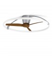 Ventilador Nepal Plata/Nogal APP DC 75W 10000Lm 3 Aspas CCT