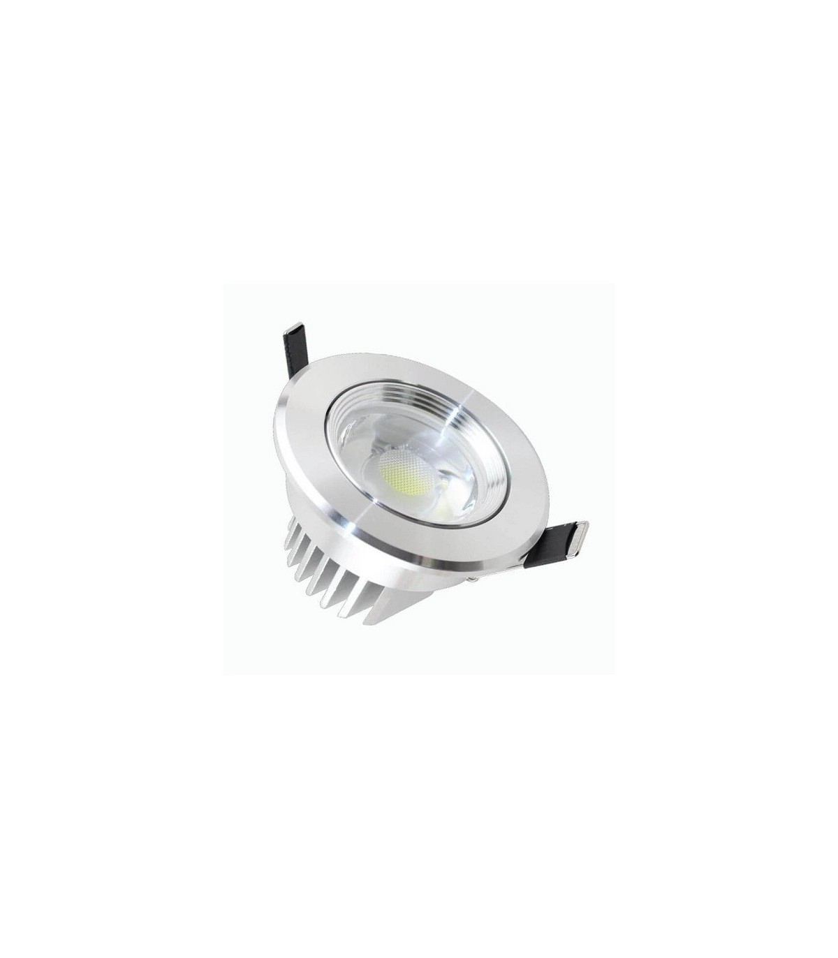 Downlight LED COB 7W 520Lm 45º IP33
