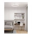 Ventilador Nepal Mini Blanco DC 55W 7200Lm 3 Aspas CCT