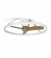 Ventilador Nepal Mini Blanco/Haya DC 55W 7200Lm 3 Aspas CCT