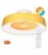 Ventilador Niskot Amarillo AC 40W 4500Lm 7 Aspas CCT