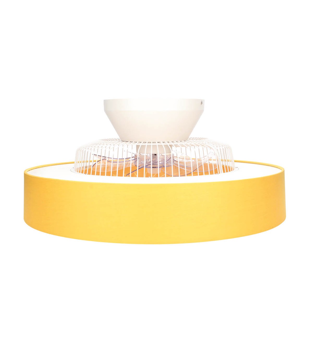 Ventilador Niskot Amarillo AC 40W 4500Lm 7 Aspas CCT
