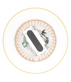 Ventilador Niskot Amarillo AC 40W 4500Lm 7 Aspas CCT