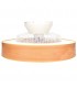 Ventilador Niskot Madera AC 40W 4500Lm 7 Aspas CCT