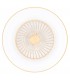 Ventilador Niskot Madera AC 40W 4500Lm 7 Aspas CCT