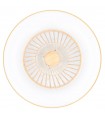 Ventilador Niskot Madera AC 40W 4500Lm 7 Aspas CCT
