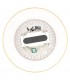 Ventilador Niskot Madera AC 40W 4500Lm 7 Aspas CCT