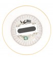 Ventilador Niskot Madera AC 40W 4500Lm 7 Aspas CCT