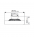 Ventilador Niskot Madera AC 40W 4500Lm 7 Aspas CCT