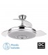 Ventilador de Techo Noto Cromo DC 72W 6120Lm 3 Aspas CCT+RGB Altavoz