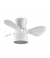 Ventilador Olga 70D Madera Clara-Blanco DC 24W 2390Lm 3 Aspas CCT