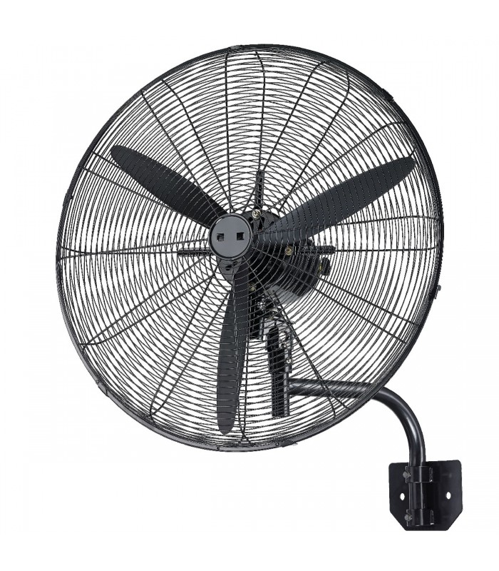 Ventilador de Pared Metálico Thuwa 200W 71cm Negro